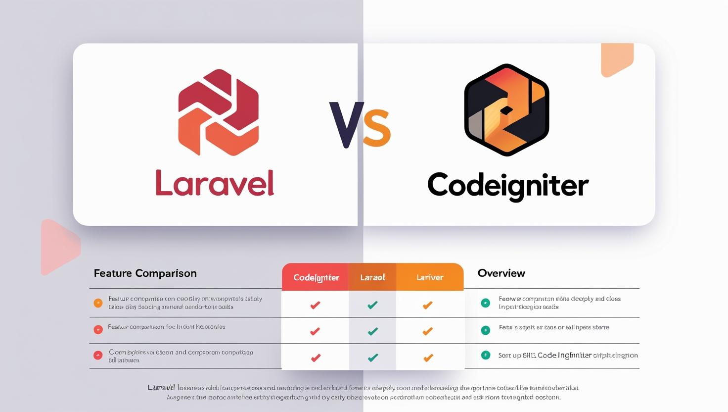Laravel vs CodeIgniter: Which PHP Framework Should You Use in 2025?